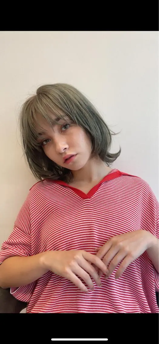 ミディアム 村澤 拓弥のヘアスタイル
