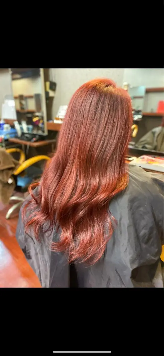 ロング カラー ヘアアレンジ カット ヘアカラー トリートメント Luzir⭐︎ GEN⭐︎のヘアスタイル