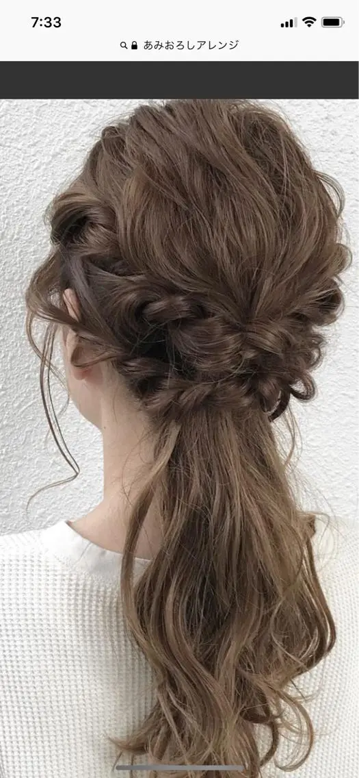 ヘアアレンジ Marika 🫧のマツエク・マツパデザイン