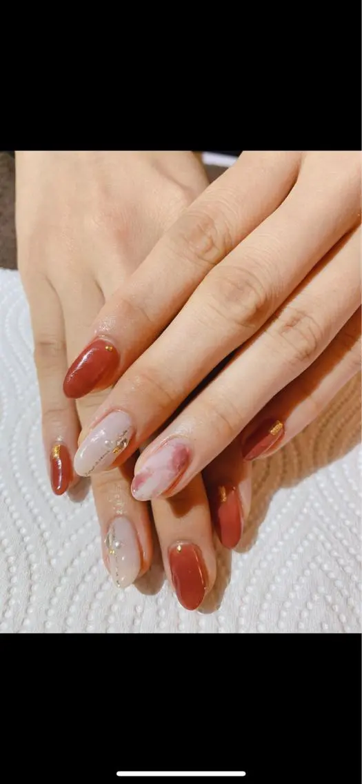 ミディアム shandy nailのネイルデザイン