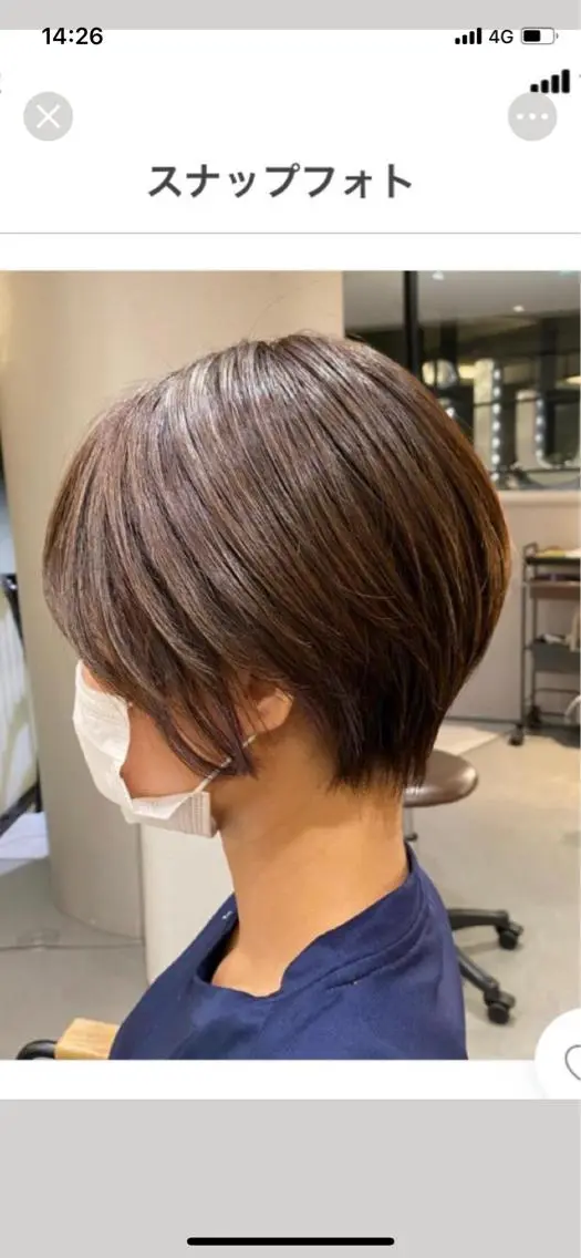 ショート unopulir 景山 凌のヘアスタイル