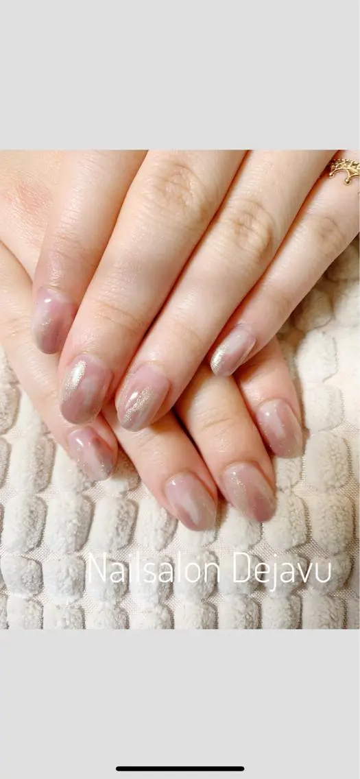 ネイル アートネイル ラメ(グリッター) ハンドネイル Nail salon Dejavu 🌿のネイルデザイン