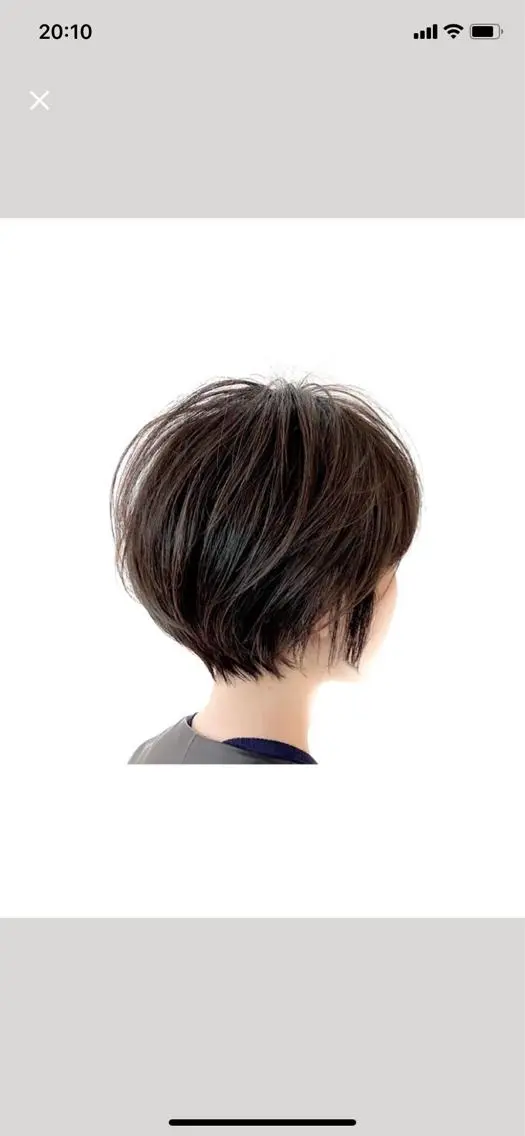 ショート ワタベ ハヤト/ トップデザイナーのヘアスタイル