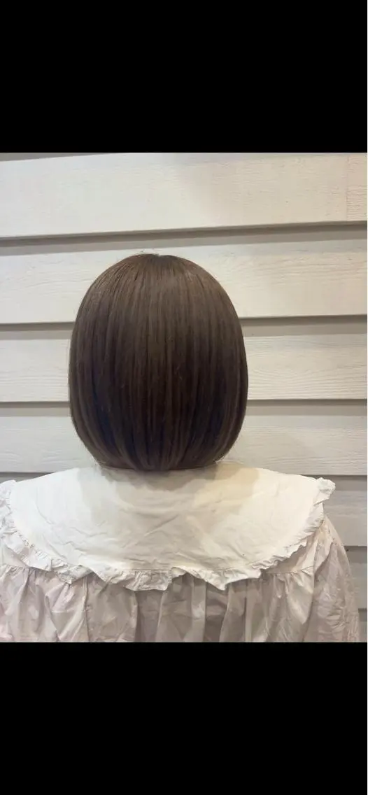 ミディアム ボブ カット 🍀似合わせカット 🍀柳澤里玖のヘアスタイル