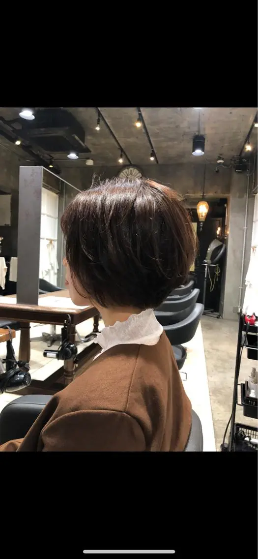 ショート 半個室サロン／韓国 ヘア‎Amiのヘアスタイル