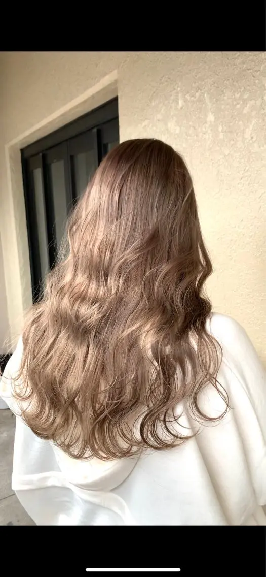 ロング カラー カット ヘアセット 🌈艶ハイトーン🌈 心を込めます🤝涼介のヘアスタイル