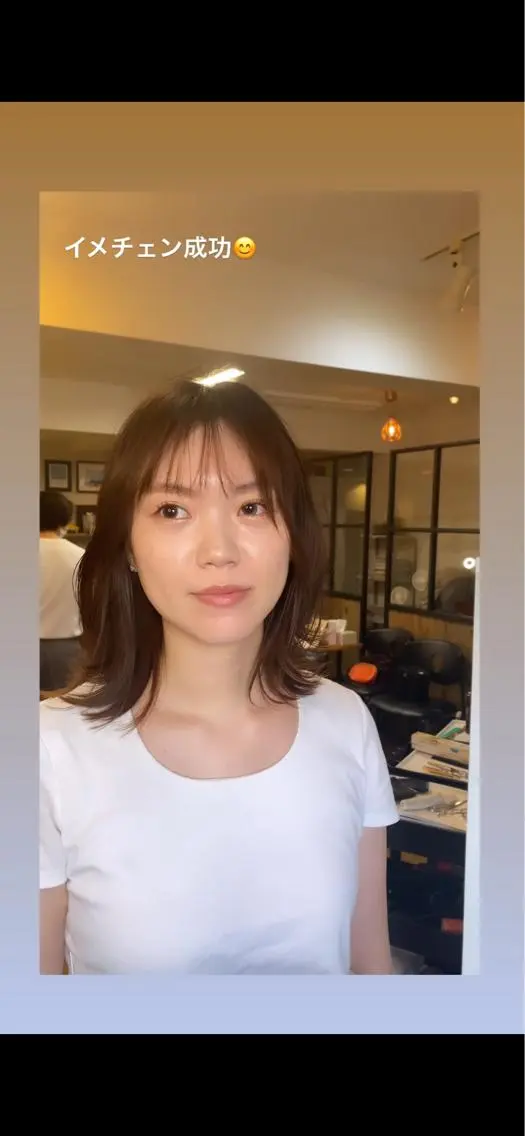 MAAT所属 AKANEのヘアスタイル