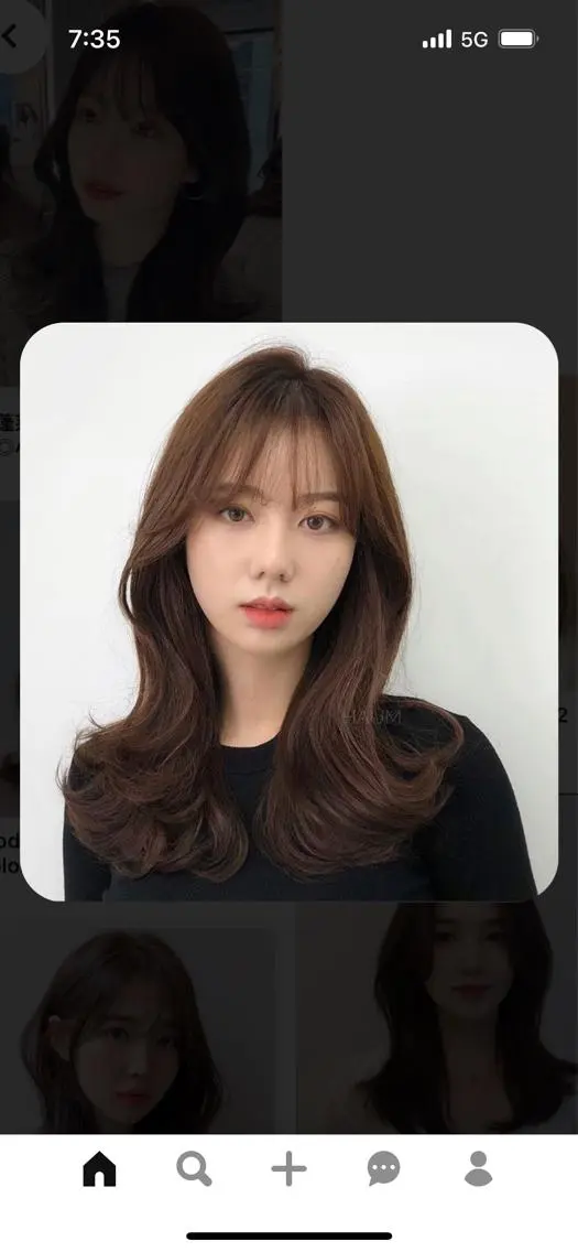 ロング 韓国好き🇰🇷 美容師MIKUのヘアスタイル