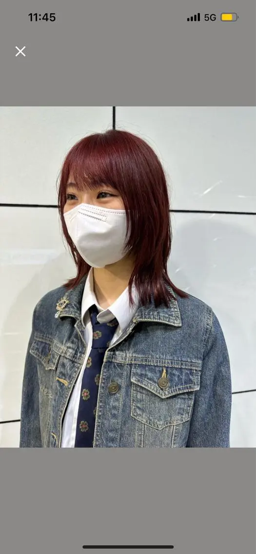 ミディアム カラー ブリーチ ケアブリーチ 透明感カラー デザインカラー ダブルカラー まつげ/ヘア AYAKA🌙のマツエク・マツパデザイン