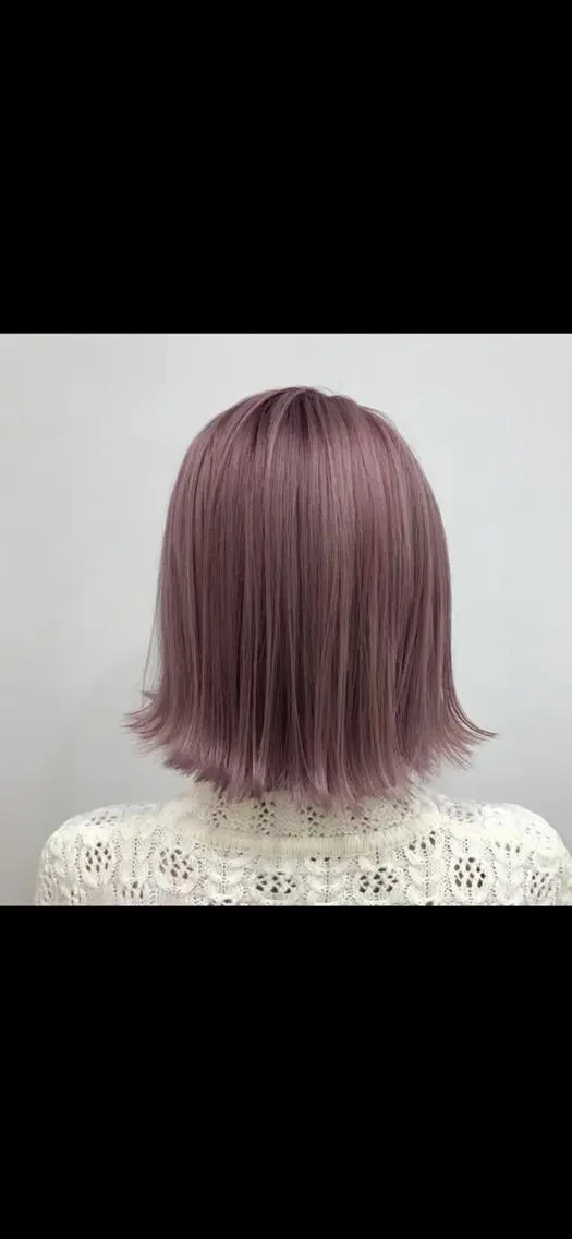 ミディアム カラー パーマ ヘアアレンジ ネイル マツエク・マツパ アイブロウ ショートボブ ミディアムパーマ バレイヤージュ ブリーチ ケアブリーチ カラー特化サロン大阪 ルービック江坂/新城のヘアスタイル
