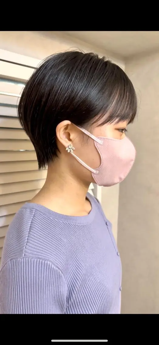 ショート カラー カット トリートメント 🍃ショートヘア🍃 北林春樹のヘアスタイル