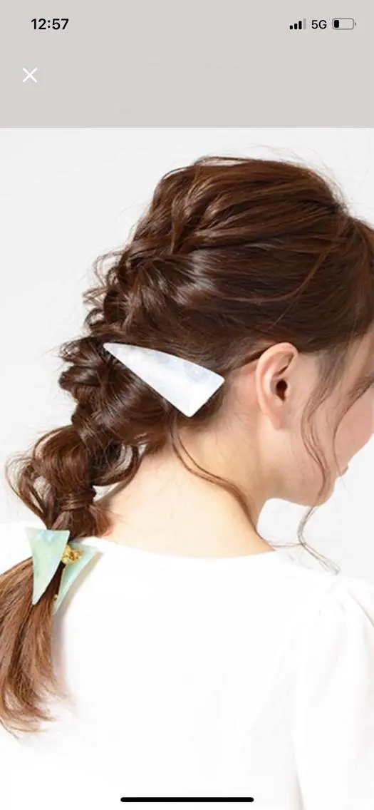 ヘアアレンジ Marika 🫧のマツエク・マツパデザイン