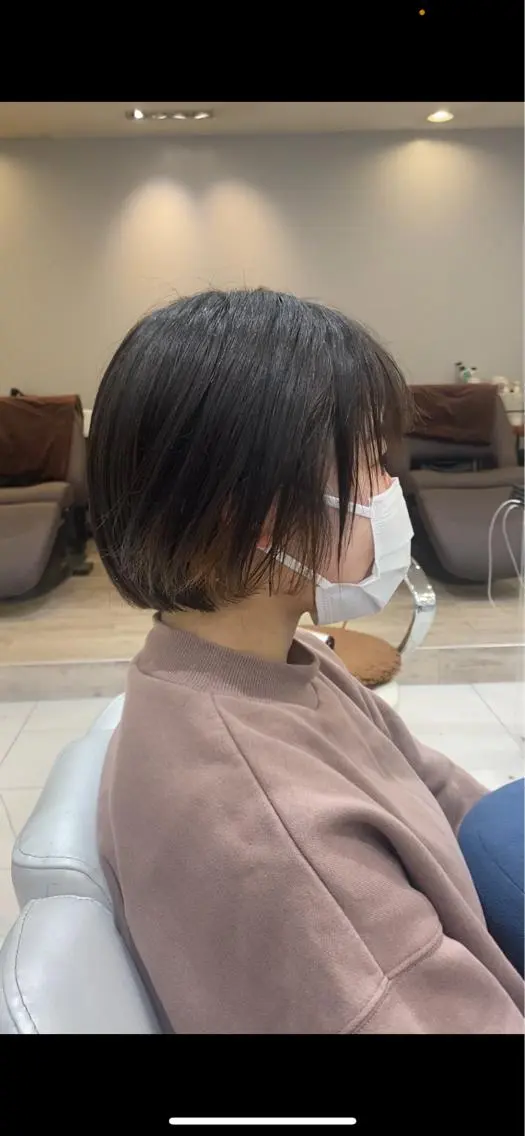 ショート ボブ メンズサロンGRIT 店長　深山一平のヘアスタイル