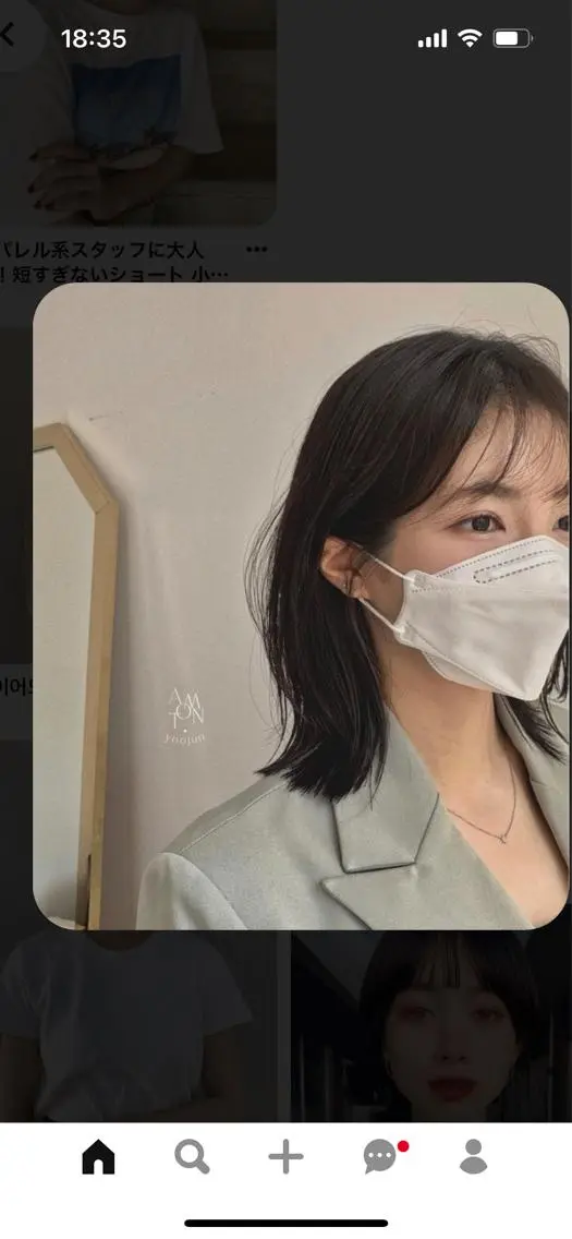 ミディアム ヘアアレンジ 韓国好き🇰🇷 美容師MIKUのヘアスタイル