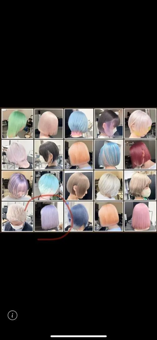 ミディアム カラー カラー特化Eir 田嶋のヘアスタイル