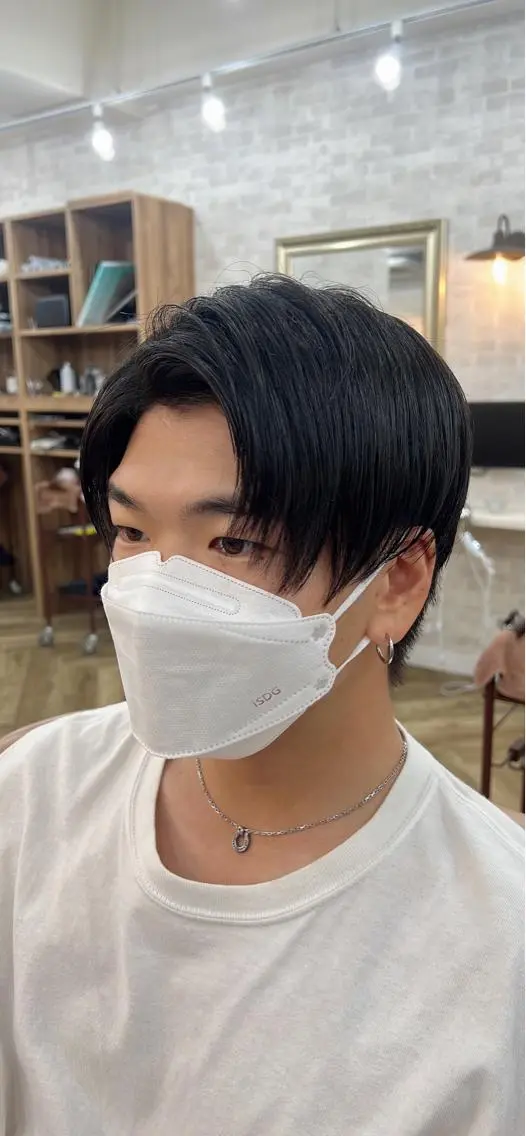 メンズ センターパート 🧸メンズ専門🧸 蛯名修人のヘアスタイル