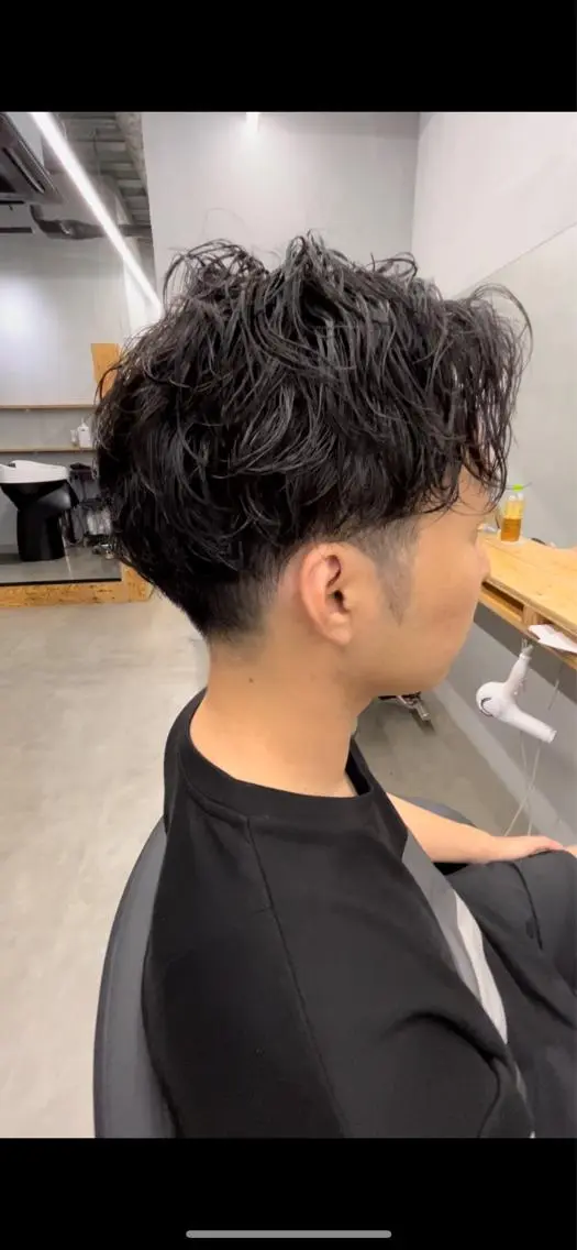 パーマ メンズ カット パーマ トリートメント メンズ支持率NO.1 マサキのヘアスタイル