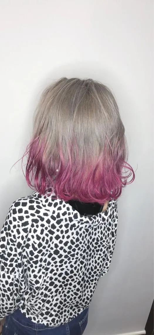ショート カラー NINE＋/代表 ブリーチ特化型サロンのヘアスタイル