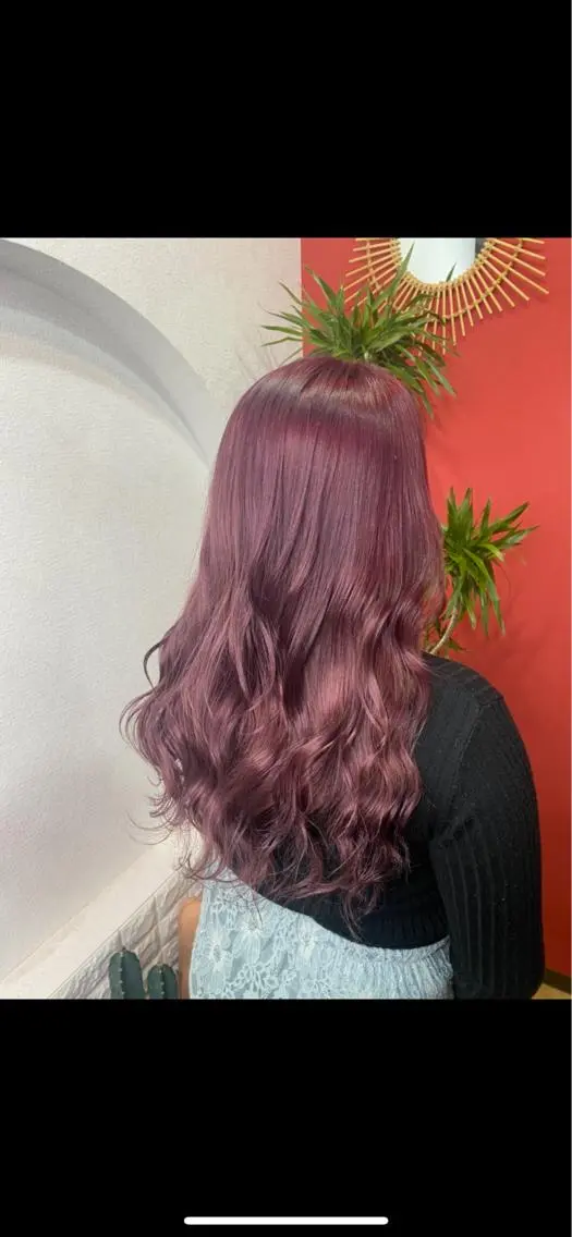 ロング 大久保 愛のヘアスタイル