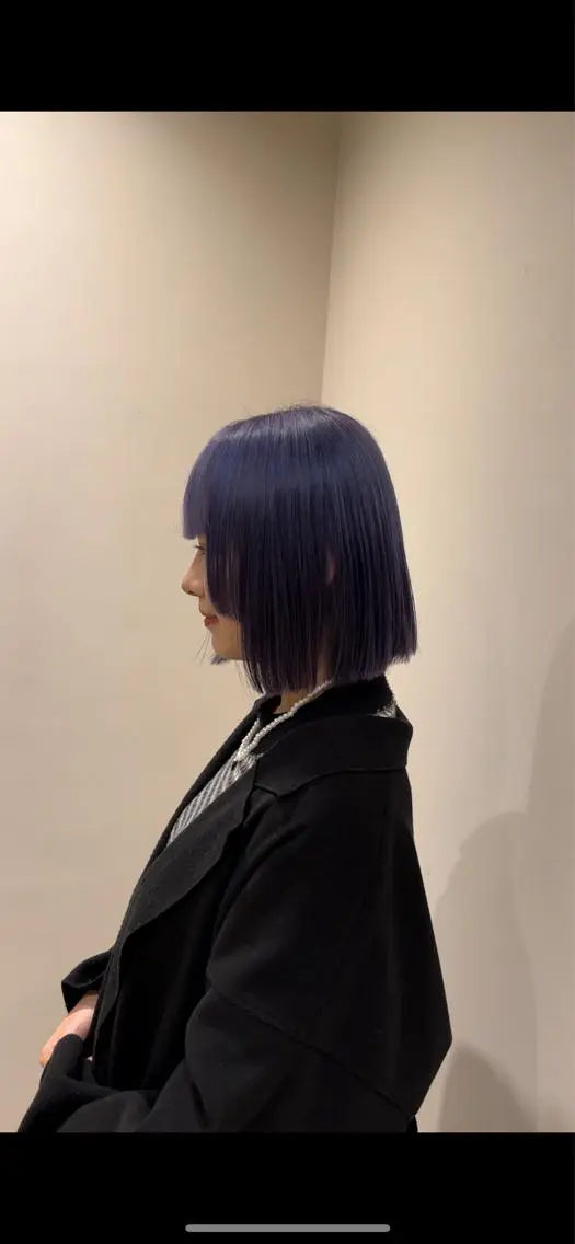 ミディアム 高島 凜のヘアスタイル