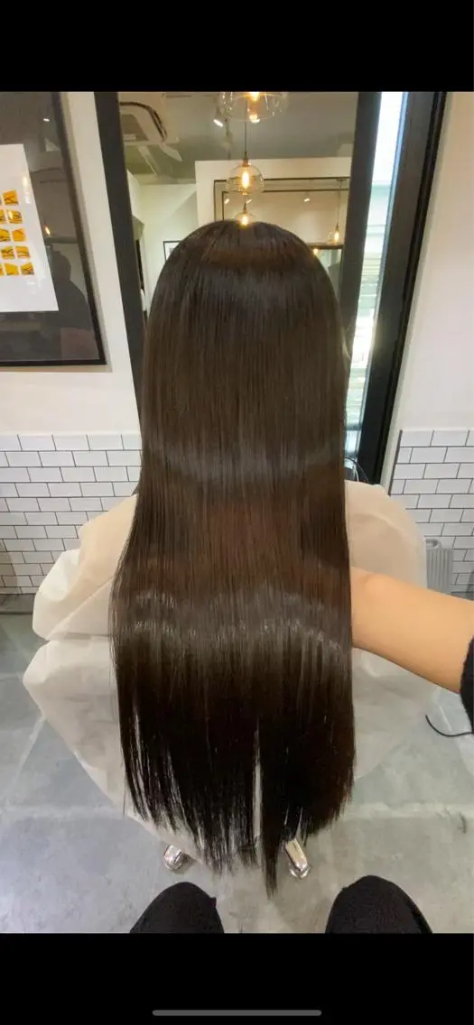 ロング 髪質改善 トリートメント カット トリートメント 美髪✨髪質改善 &艶カラーmanaeのヘアスタイル