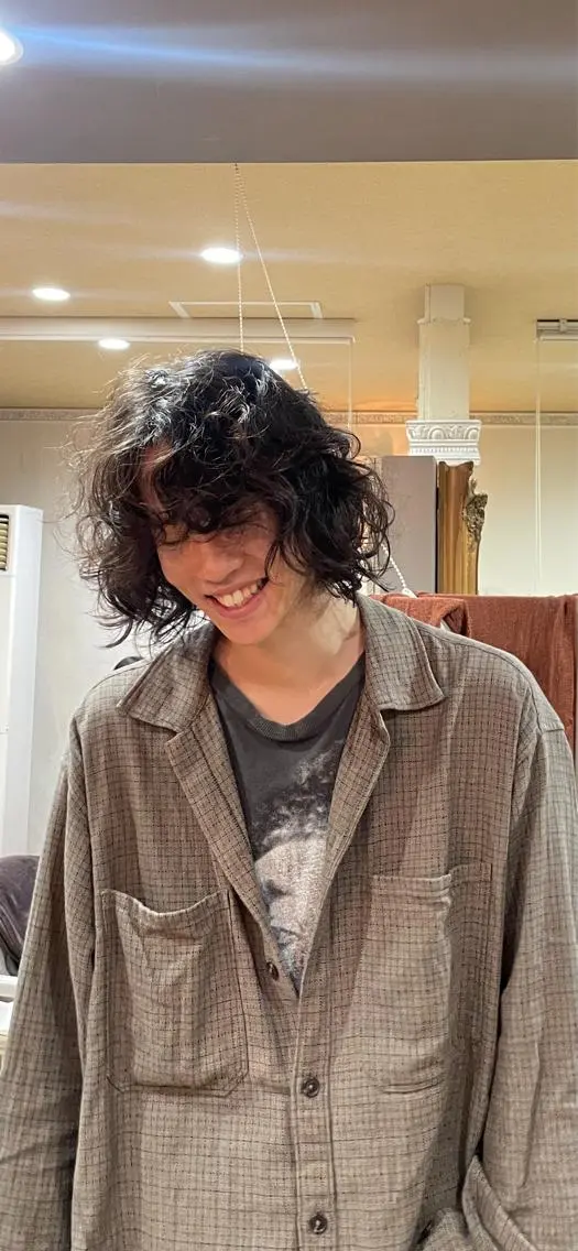 ミディアム パーマ ら んのヘアスタイル