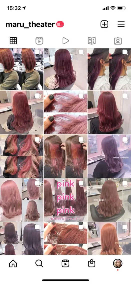 ミディアム カラー ヘアアレンジ 透明感/艶髪/💖 トレンドスタイル💖のヘアスタイル