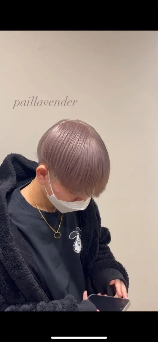 カラー メンズ ヘアカラー 高島 凜のヘアスタイル