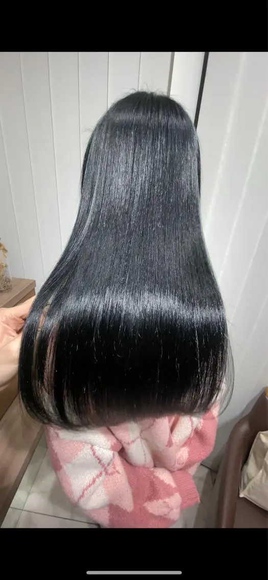 ロング カラー 縮毛矯正 レイヤー×韓国 🇰🇷鈴木啓太のヘアスタイル