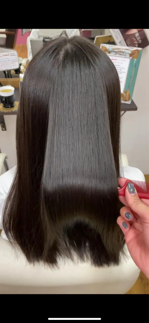 ロング パーマ 縮毛矯正 ユ カの眉毛・アイブロウイメージ