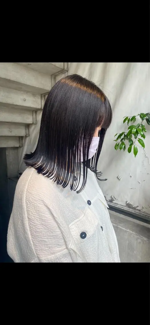 ミディアム カラー カット トリートメント 似合わせレディース/ メンズ/あゆかのヘアスタイル