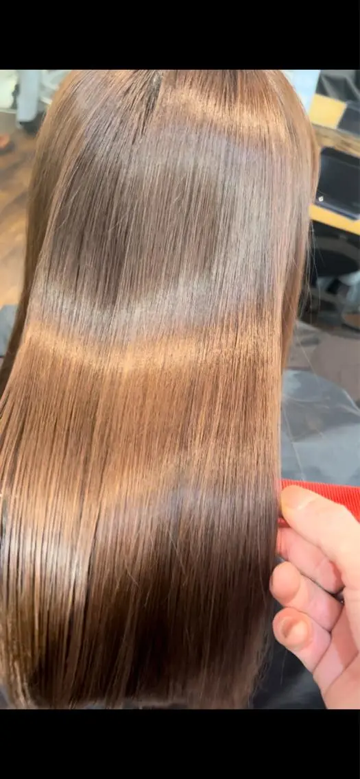 ロング トリートメント 髪質改善【縮毛矯正】 No.1りょうかのヘアスタイル