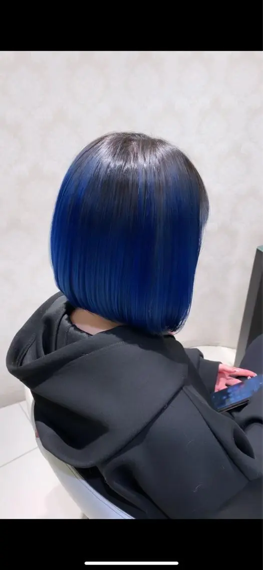 ショート カラー ブリーチ ボブ ヘアカラー 田中 太規のヘアスタイル