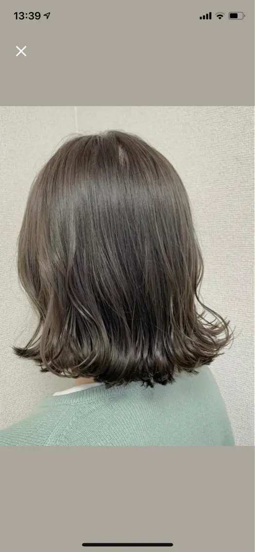 ミディアム アッシュ 髪質改善お任せ ください♪ひとみのヘアスタイル