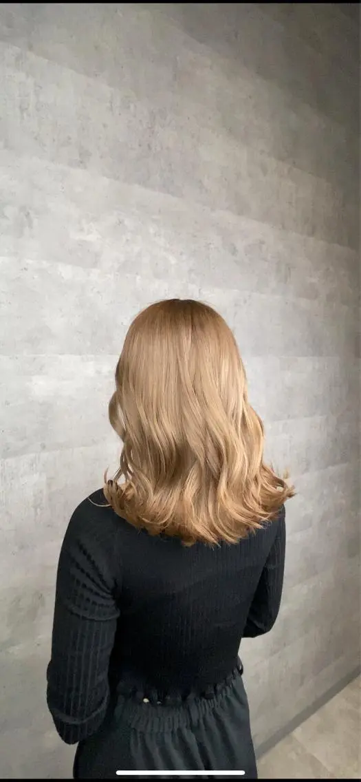 ミディアム カット ヘアカラー トリートメント BUCKS【天王寺】 バックス【駅30秒】のヘアスタイル