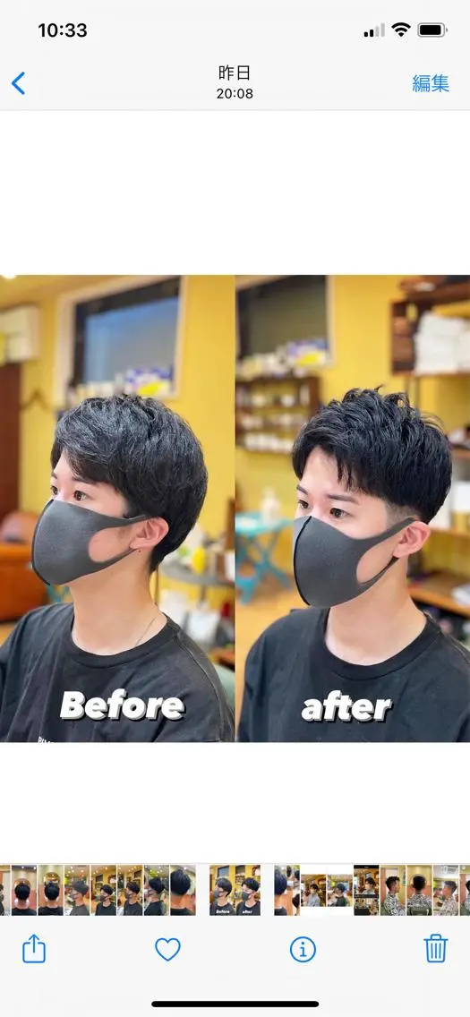 ショート BARBERSHOP HINAのヘアスタイル
