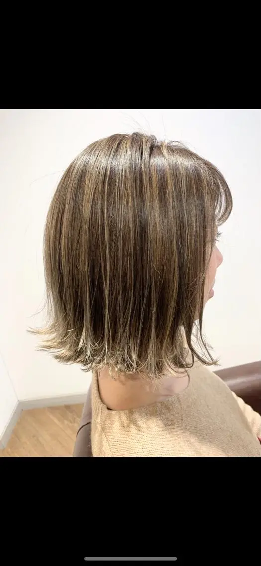 ショート カラー パーマ ヘアアレンジ メンズ キッズ ネイル マツエク・マツパ カット ヘアカラー トリートメント 韓国♡ハイライト ♡YURIのヘアスタイル
