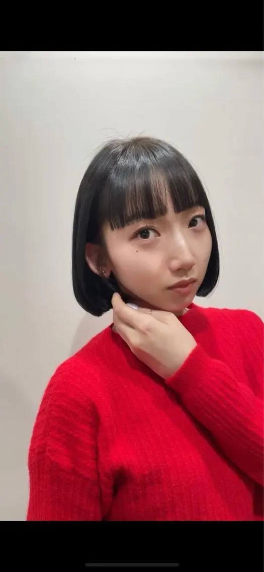 ミディアム ら んのヘアスタイル