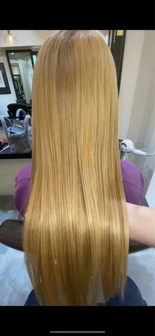 セミロング 髪質改善 トリートメント カット トリートメント 美髪✨髪質改善 &艶カラーmanaeのヘアスタイル