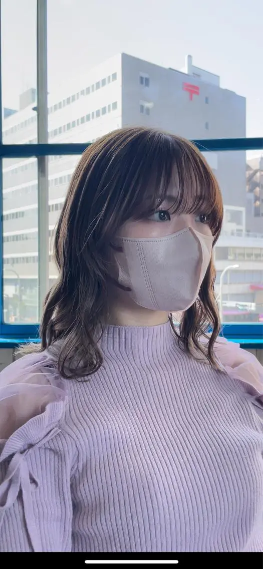 セミロング カラー ヘアアレンジ 🌿美髪縮毛矯正 のプロ安川🌿のヘアスタイル