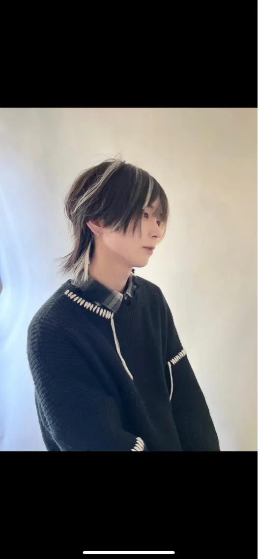 ショート メンズ メンズ特化シャドウパ ーマラウンドマッシュのヘアスタイル