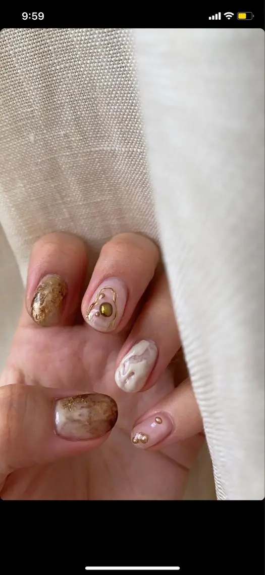 ネイル ハンドネイル and M. nailのネイルデザイン