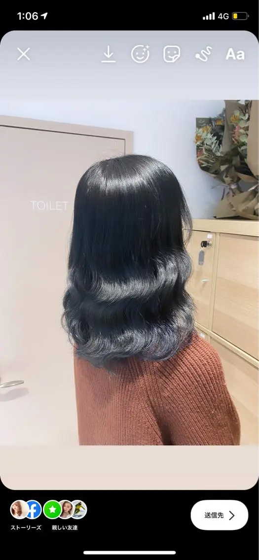 セミロング カラー TELA HAIR 石岡♡ａｉｋａのヘアスタイル