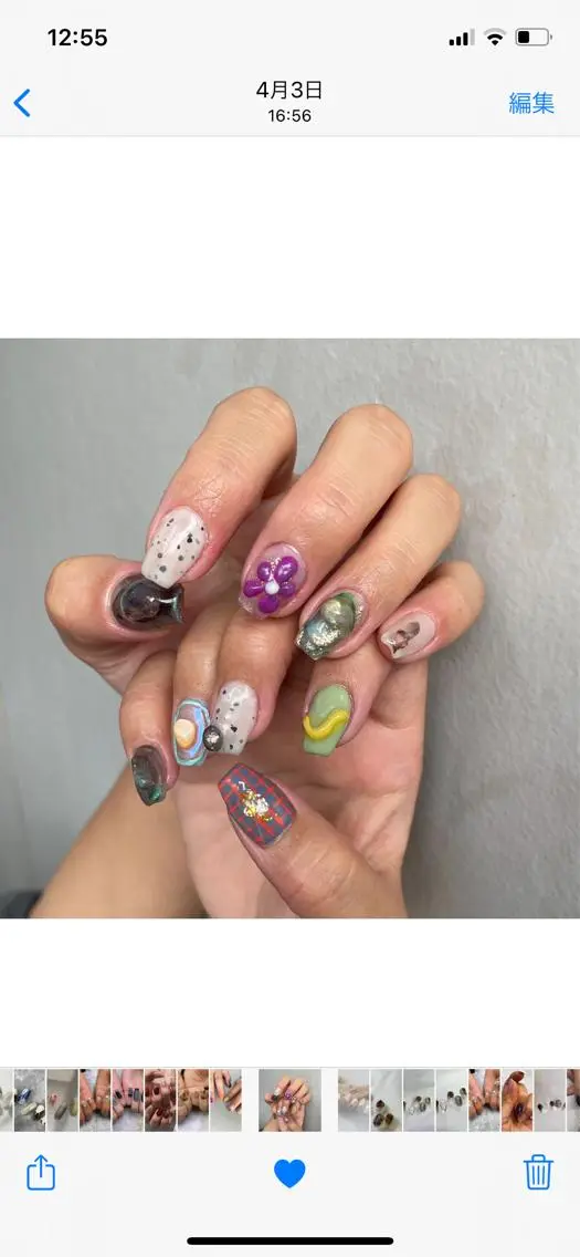 ネイル nailstudio eviz新宿店のネイルデザイン