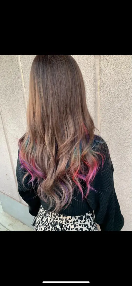 ロング 🎨カラー&髪質改善 MATSUのヘアスタイル