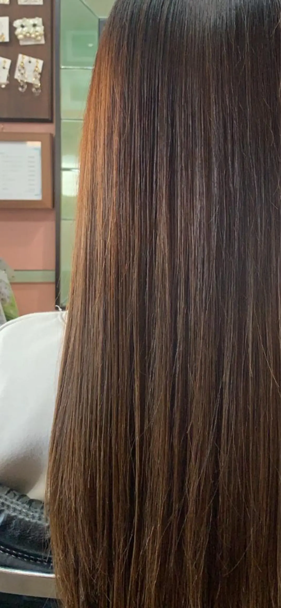 ロング 髪質改善 トリートメント カット 縮毛矯正 トリートメント chouette/ 根本優希のヘアスタイル