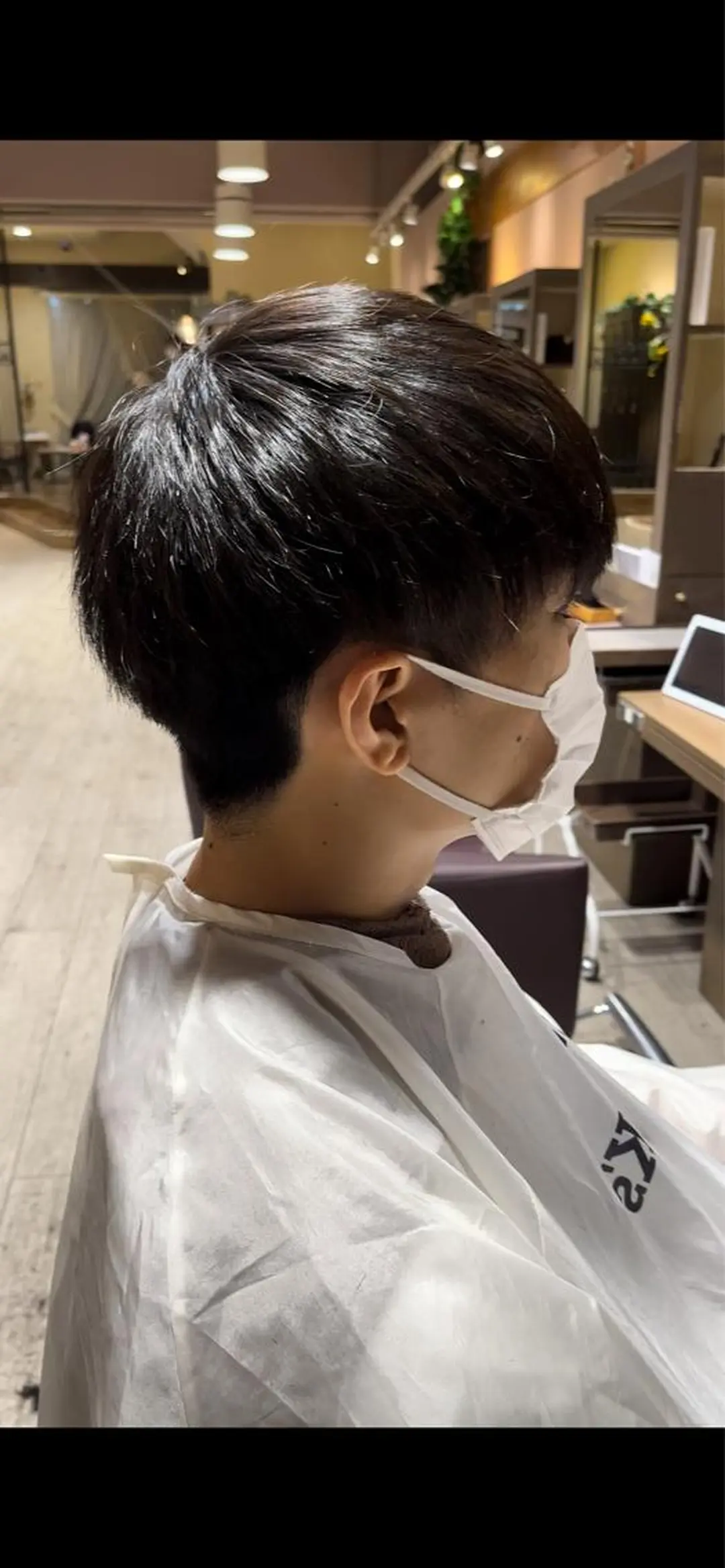 ショート ahu 永井 理偉のヘアスタイル