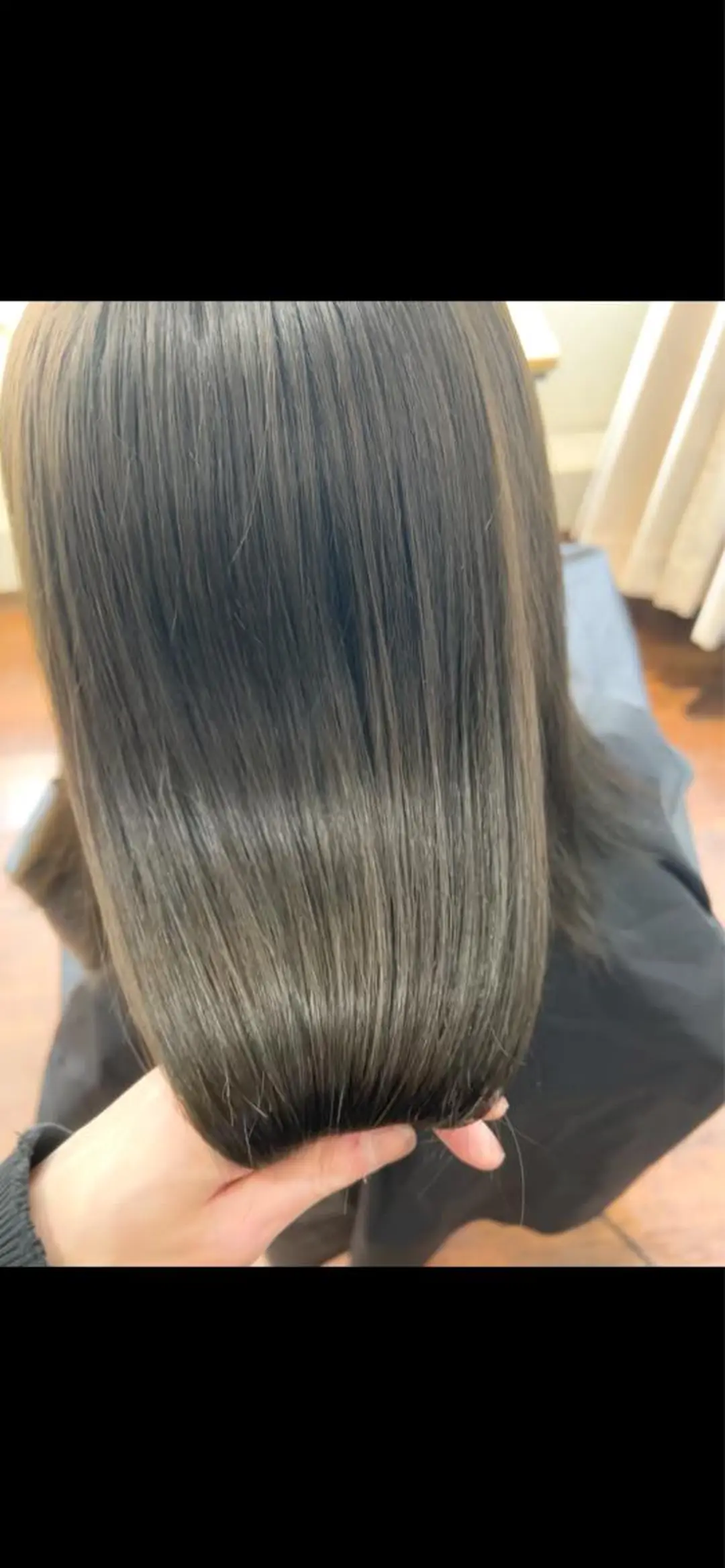 セミロング 髪質改善【縮毛矯正】 No.1りょうかのヘアスタイル