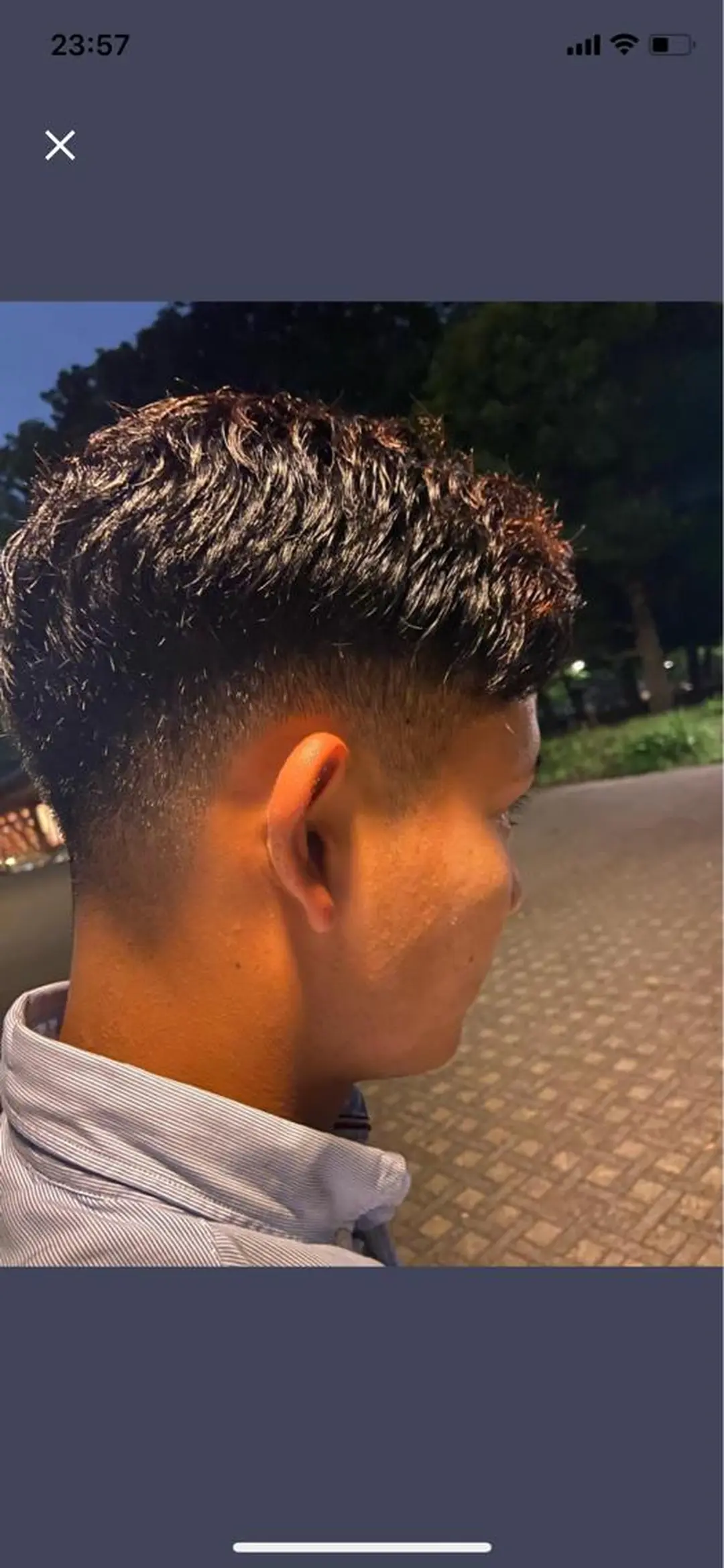 ショート ひらお あおとのヘアスタイル