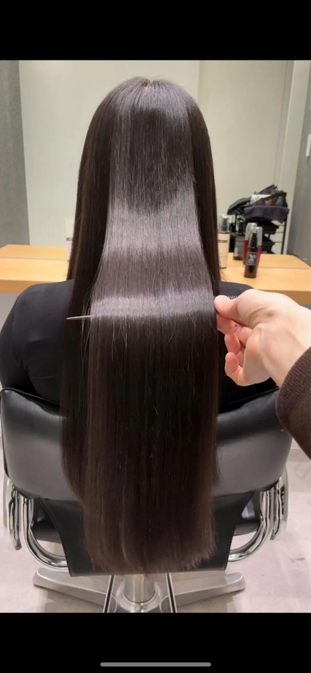 セミロング 髪質改善 トリートメント トリートメント 髪質改善ヘアケア 艶髪特化/上田のヘアスタイル